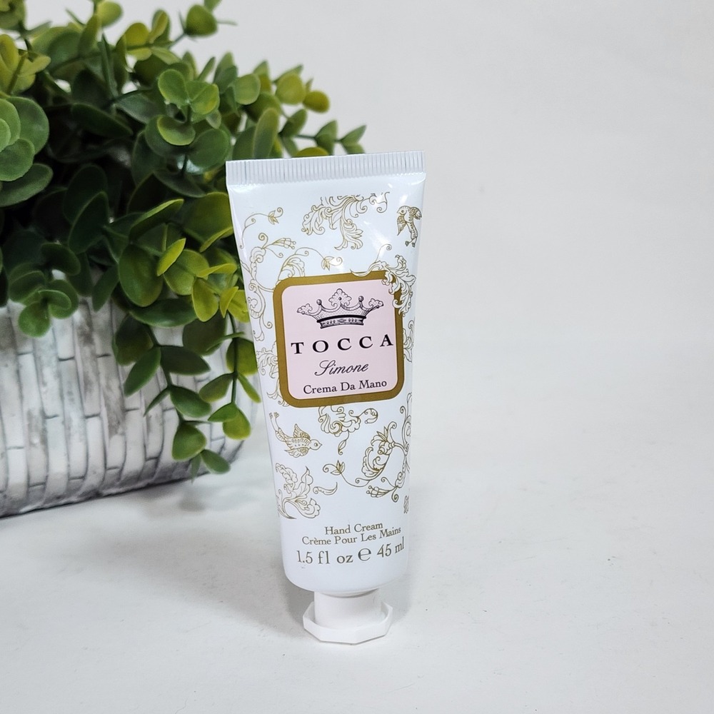 Tocca Simone Scented Hand Cream ~ 1.5 fl oz / 45ml ~ New Sealed ~ Crema da Mano
